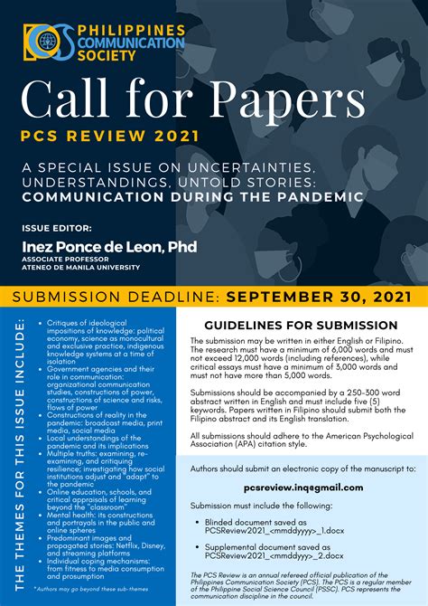 Call for Papers 2024 .
